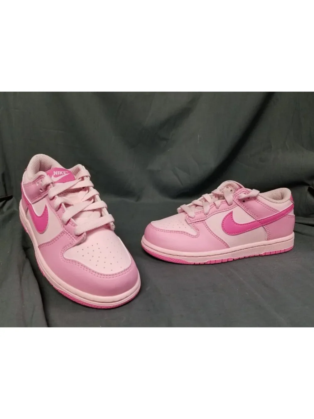 Nike Dunk Low (PS) Pink Rise Pink Foam IU7765 600 Girls Size 11c NEW NO BOX!
